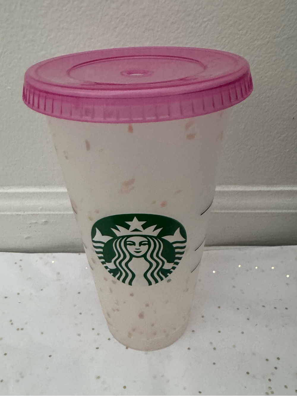 Starbucks Confetti Changing Color Reusable Tumbler